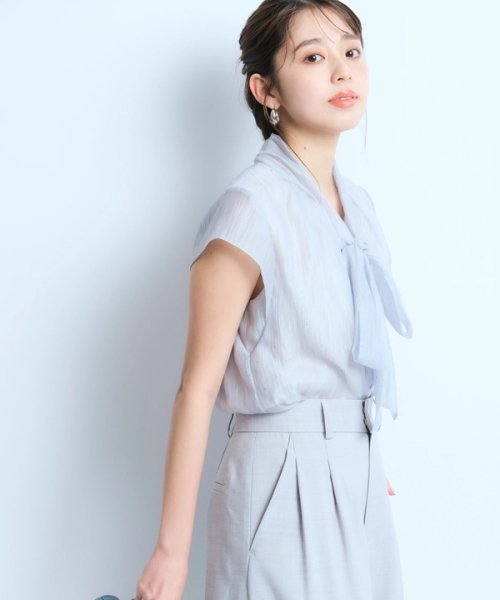 プチラメドット半袖ブラウス トップス シャツ・ブラウス Q1395384379(10725円)