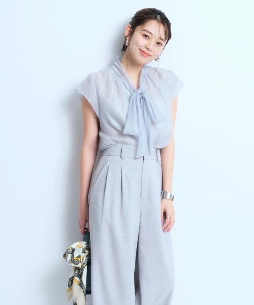 プチラメドット半袖ブラウス トップス シャツ・ブラウス Q1395384379(10725円)