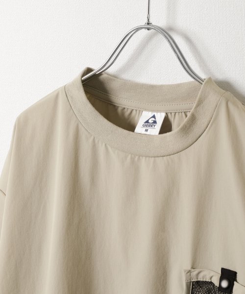 ZIP FIVE(ジップファイブ)/ナイロンタスランメッシュポケットTシャツ/img01