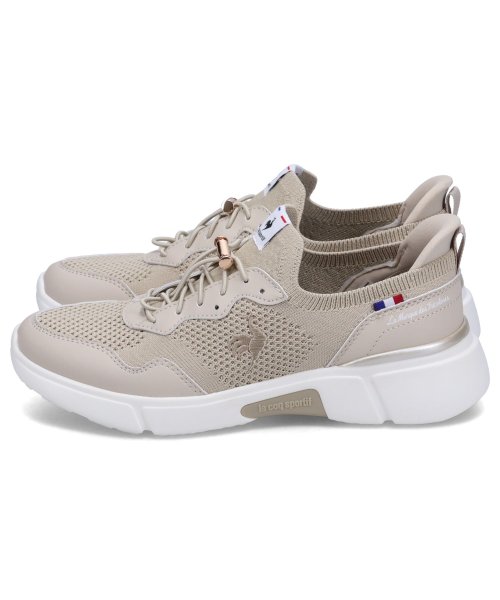 le coq sportif(ルコックスポルティフ)/ ルコック スポルティフ le coq sportif スニーカー LCS ロワール レディース 撥水 軽量 LCS LOIR ベージュ QL3XJC01BG/img03