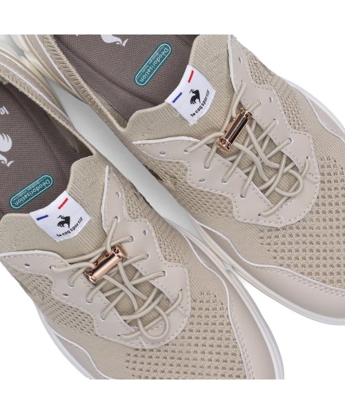 le coq sportif(ルコックスポルティフ)/ ルコック スポルティフ le coq sportif スニーカー LCS ロワール レディース 撥水 軽量 LCS LOIR ベージュ QL3XJC01BG/img06