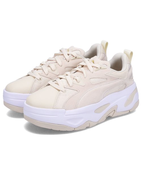PUMA プーマ スニーカー ブラスター ミックス レディース 厚底 BLSTR MIX WNS ベージュ 396095－01 PUMA プーマ BLSTR MIX WNS