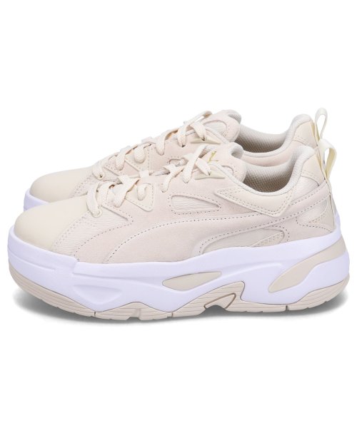 PUMA プーマ スニーカー ブラスター ミックス レディース 厚底 BLSTR MIX WNS ベージュ 396095－01 PUMA プーマ BLSTR MIX WNS