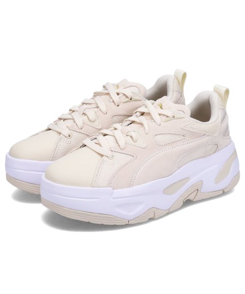 PUMA プーマ スニーカー ブラスター ミックス レディース 厚底 BLSTR MIX WNS ベージュ 396095－01 PUMA プーマ BLSTR MIX WNS
