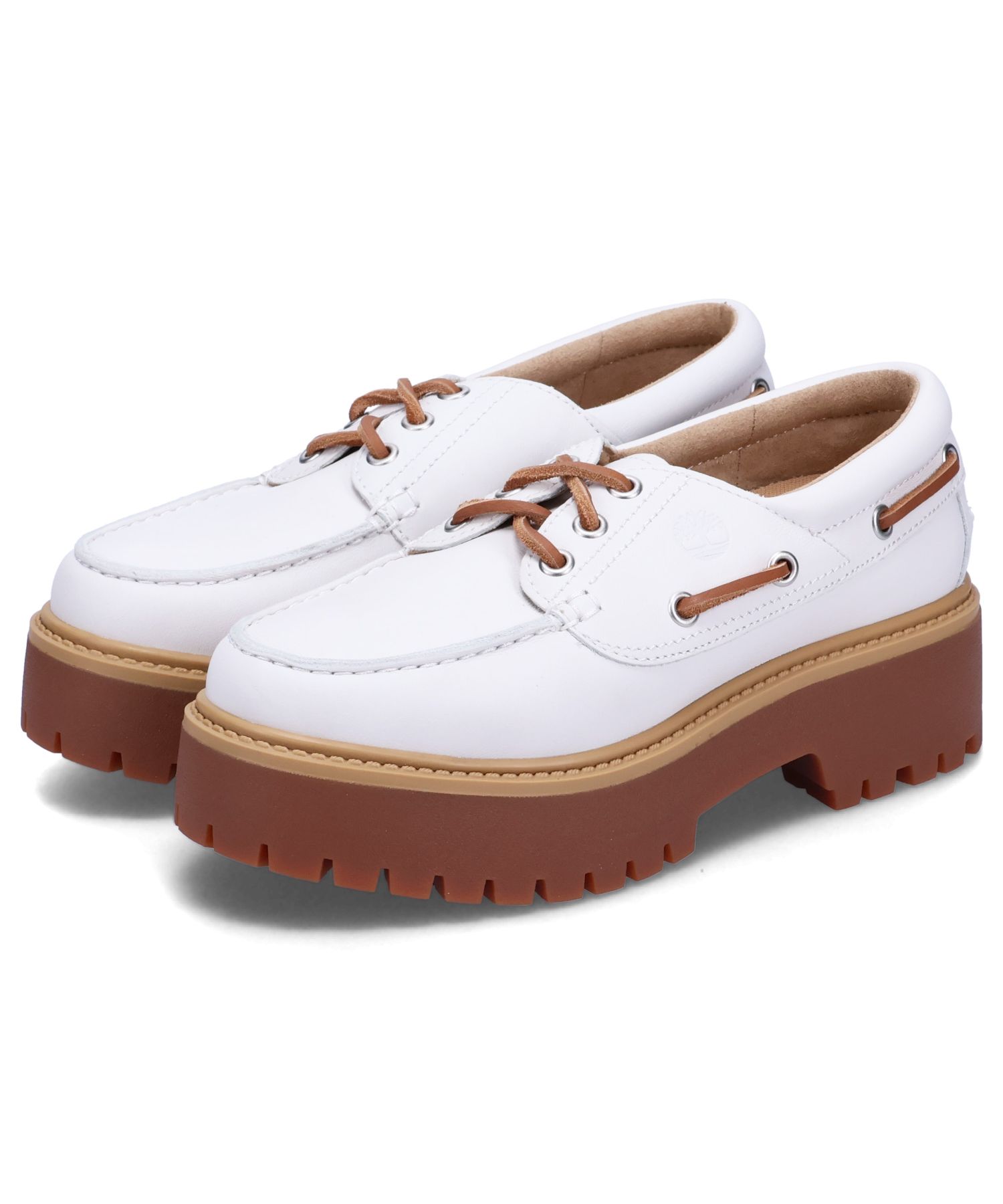 ティンバーランド Timberland デッキシューズ モカシン ストーン