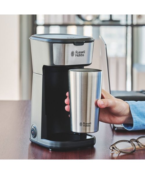 Russell Hobbs(ラッセルホブス)/【正規取扱店】ラッセルホブス タンブラードリップ Russell Hobbs コーヒーメーカー ドリップ オートオフ機能 タンブラー インテリア 8010JP/img01