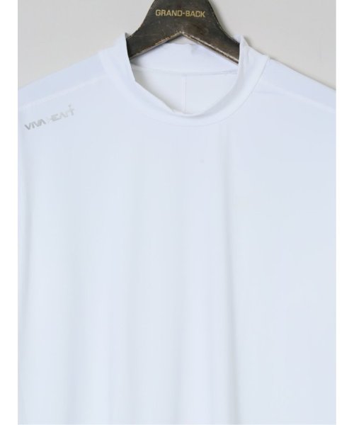 GRAND-BACK(グランバック)/【大きいサイズ】ビバハート/VIVA HEART キシリトールアイス 半袖モックネックTシャツ メンズ Tシャツ カットソー カジュアル インナー トップス ギ/img08