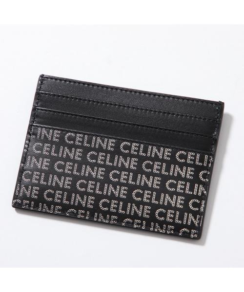 CELINE(セリーヌ)/CELINE カードケース 10K913FGH.38SI レザー ロゴ プリント/img02