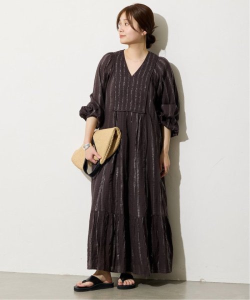 JOURNAL STANDARD(ジャーナルスタンダード)/【SARA MALLIKA/サラマリカ】LUREX STRIPE SHIRRING LSV DR 020441SH3/img02