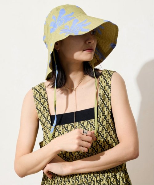 JOURNAL STANDARD(ジャーナルスタンダード)/【SARA MALLIKA/サラマリカ】C.LINEN SUNFLOWER PRINT HAT 027041SG4/img01