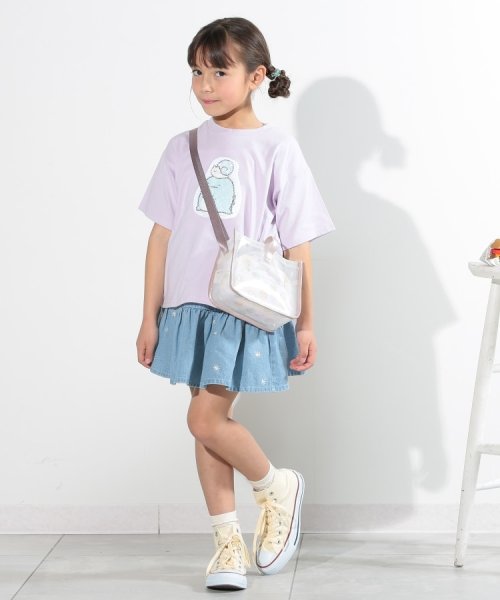 SHOO・LA・RUE(Kids) (シューラルーキッズ)/【すみっコぐらし】スパンコールTシャツ/img04