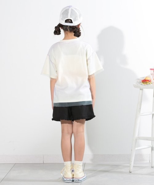 SHOO・LA・RUE(Kids) (シューラルーキッズ)/【すみっコぐらし】チュール重ねTシャツ/img04