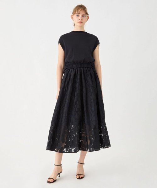 サスティナブルコットンナイロン ノースリーブプルオーバー 