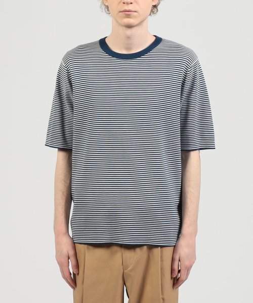 TOMORROWLAND MENS(TOMORROWLAND MENS)/TOMORROWLAND TRICOT シーアイランドコットン クルーネックプルオーバー/img02