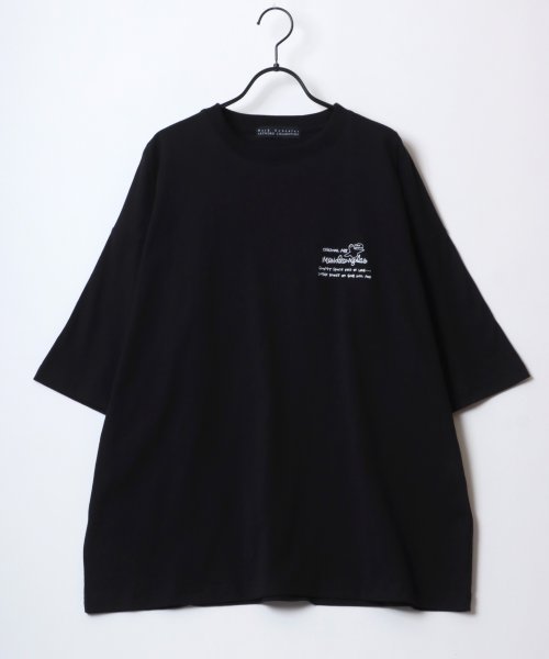 LAZAR(ラザル)/【Lazar】MARK GONZALES /マークゴンザレス オーバーサイズ ストリート バックプリント 半袖Tシャツ メンズ カジュアル トップス/img43