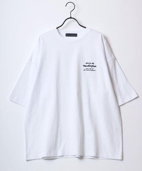 LAZAR(ラザル)/【Lazar】MARK GONZALES /マークゴンザレス オーバーサイズ ストリート バックプリント 半袖Tシャツ メンズ カジュアル トップス/img45