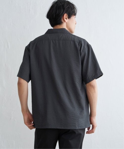 ikka(イッカ)/シャドーストライプオープンカラーシャツ/img06