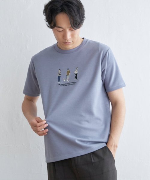 ikka(イッカ)/【親子おそろい】ポンチスリーメン刺繍Tシャツ/img02