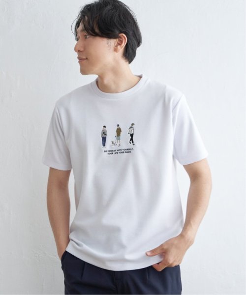 ikka(イッカ)/【親子おそろい】ポンチスリーメン刺繍Tシャツ/img11