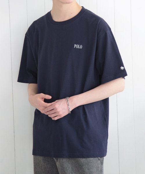 POLO BCS(ポロ　ビーシーエス)/◎SETUP7別注商品◎【POLO BCS / ポロ ビーシーエス】Mini POLO oversize print Tee Tシャツ 半袖 ビッグシルエット/img76