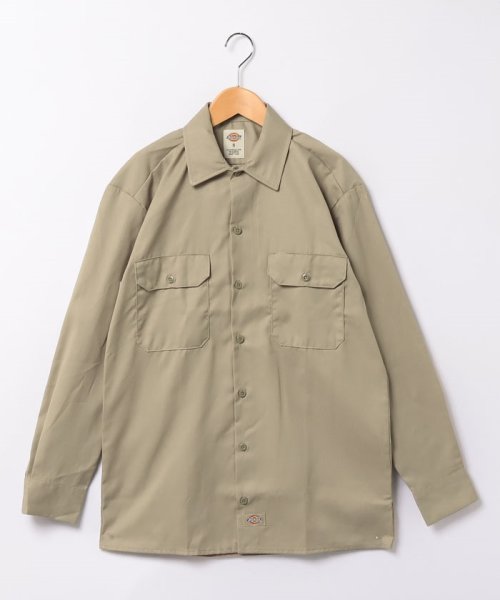 Dickies(Dickies)/【Dickies / ディッキーズ】SHIRTS LSFQ シャツ 羽織 長袖 ロングスリーブ ワークシャツ ロゴ　ワンポイント 574/img34