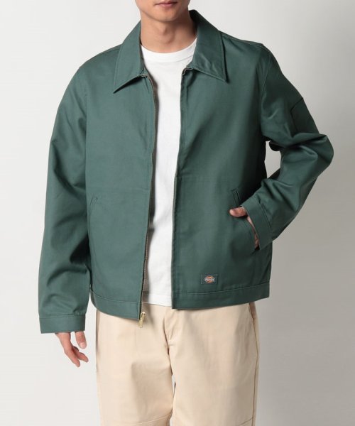 Dickies(Dickies)/【Dickies / ディッキーズ】JACKET FQ アウター ジャケット ブルゾン フロントジップ ワンポイント ステンカラー JT75/img39