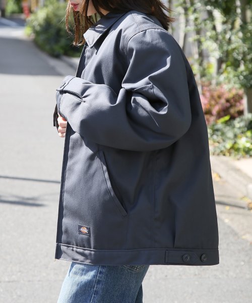 Dickies(Dickies)/【Dickies / ディッキーズ】JACKET FQ　ブルゾン アウター ブルゾン ジップ 長袖 ポケット ステンカラー TJ15/img06