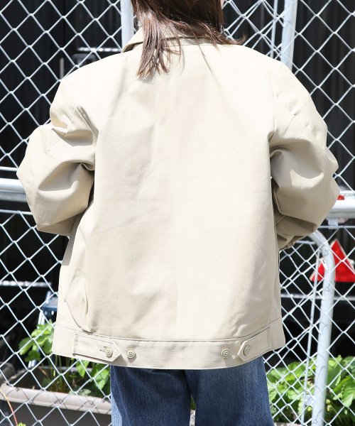 Dickies(Dickies)/【Dickies / ディッキーズ】JACKET FQ　ブルゾン アウター ブルゾン ジップ 長袖 ポケット ステンカラー TJ15/img11