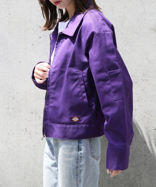 Dickies(Dickies)/【Dickies / ディッキーズ】アウター ジャケット ブルゾン フルジップ　ワイドシルエット ステンカラー 3187－6310/img22