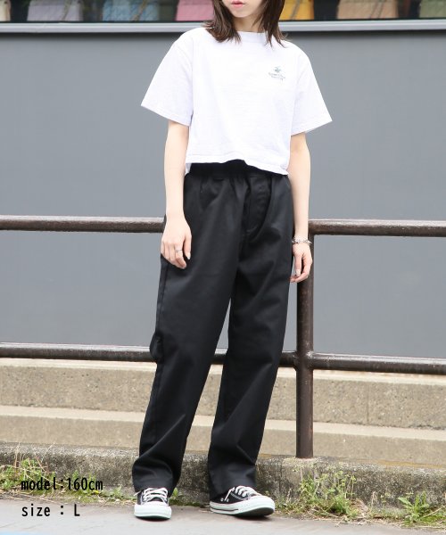 Dickies(Dickies)/【Dickies / ディッキーズ】ツイル イージーパンツ テーパードパンツ ロゴ ウエストゴム 3187－6400/img06