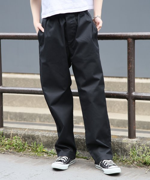 Dickies(Dickies)/【Dickies / ディッキーズ】ツイル イージーパンツ テーパードパンツ ロゴ ウエストゴム 3187－6400/img08