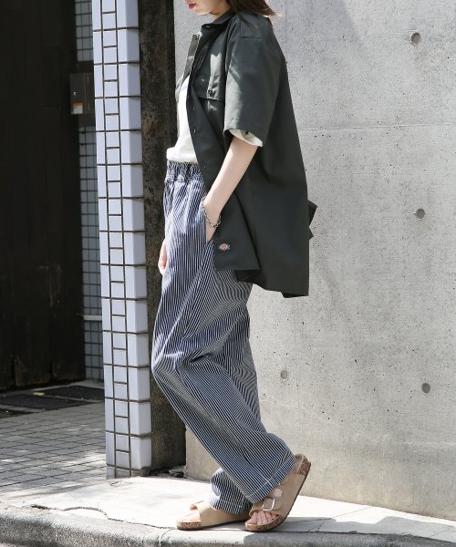 Dickies(Dickies)/【Dickies / ディッキーズ】ツイル イージーパンツ テーパードパンツ ロゴ ウエストゴム 3187－6400/img34