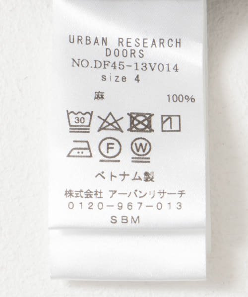 URBAN RESEARCH DOORS(アーバンリサーチドアーズ)/FORK&SPOON　フレンチリネンロングスリーブシャツ/img38