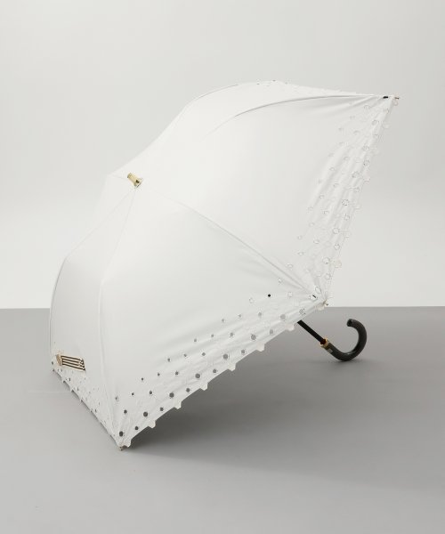 Beaurance LX(ビューランス)/Beaurance （ビューランス） ボーラー刺繍柄　晴雨兼用トップフラット折傘/img02