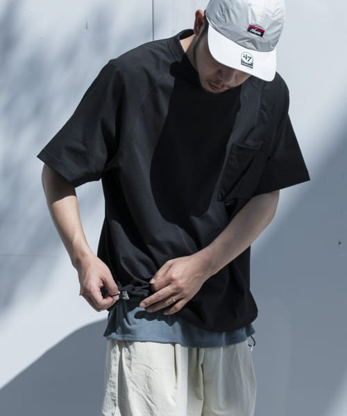 EKAL(EKAL)/『吸水速乾/UVカット』DRYOUT BALLOONFIT S/S T－SHIRTS/img43