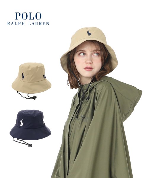 POLO RALPH LAUREN(umbrella)(ポロラルフローレン（傘）)/ワンポイント ポロポニー刺繍 レインハット/img01