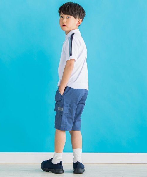 BeBe Petits Pois Vert(ベベ プチ ポワ ヴェール)/カーゴハーフパンツ(95~150cm)/img05