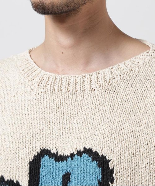 BEAVER(ビーバー)/MacMahon Knitting Mills  Crew Neck Knit－Pop Flower/img04