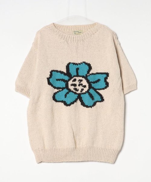 BEAVER(ビーバー)/MacMahon Knitting Mills  Crew Neck Knit－Pop Flower/img07