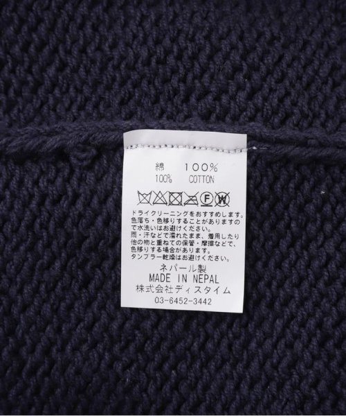 BEAVER(ビーバー)/MacMahon Knitting Mills S/S CrewNeck Knit－3Flowers/img10