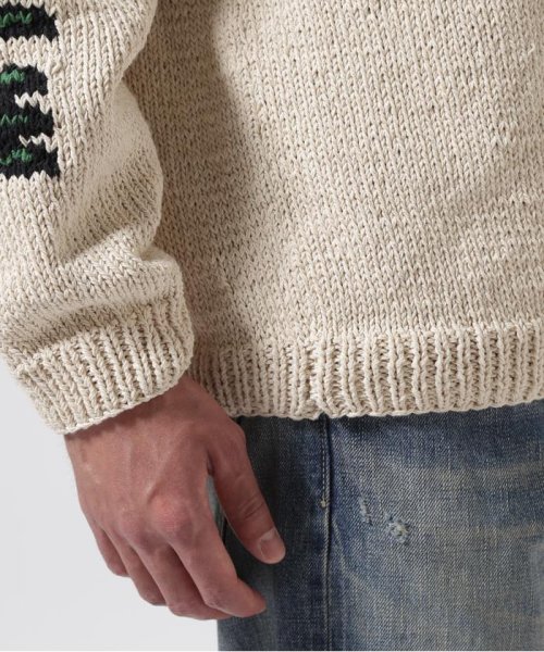 BEAVER(ビーバー)/MacMahon Knitting Mills  Crew Neck Knit－Peace&Flow/img07