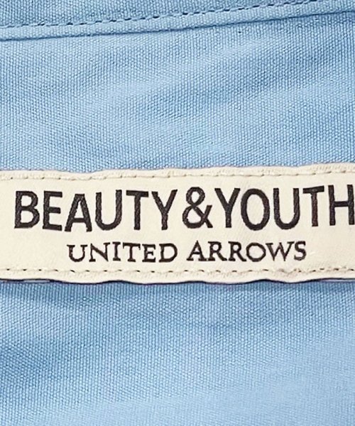 BEAUTY&YOUTH UNITED ARROWS(ビューティーアンドユース　ユナイテッドアローズ)/ 70/2 ブロード  バンドカラー リラックスレギュラー シャツ/img24