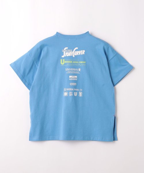 green label relaxing （Kids）(グリーンレーベルリラクシング（キッズ）)/【別注】＜UNIVERSAL OVERALL＞TJ EX ロゴプリント Tシャツ 100cm－130cm/img09