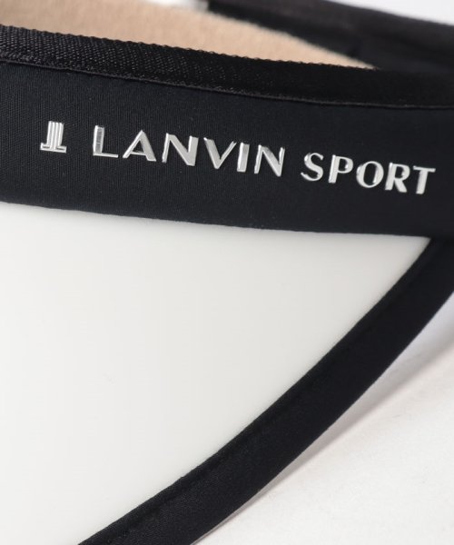 LANVIN SPORT(ランバン スポール)/UVセルサンバイザー【部分UV】/img04