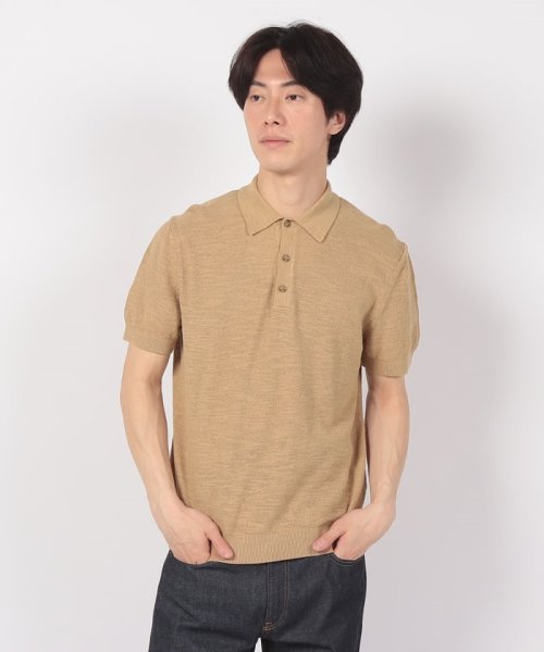 BENETTON (mens)(ベネトン（メンズ）)/コットンリネン混ポロシャツ/img20