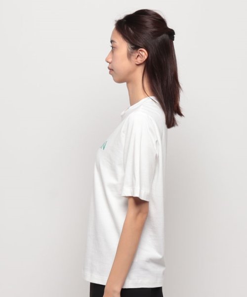 BENETTON (women)(ベネトン（レディース）)/クルーネックフロントロゴプリント半袖Tシャツ・カットソー/img05