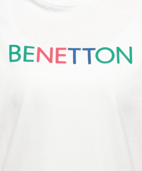 BENETTON (women)(ベネトン（レディース）)/クルーネックフロントロゴプリント半袖Tシャツ・カットソー/img08