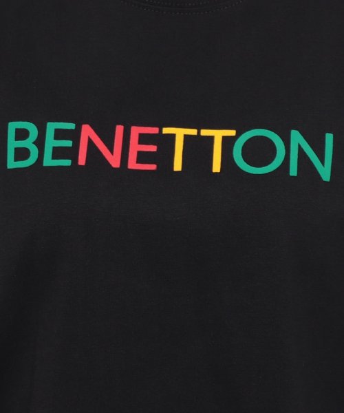 BENETTON (women)(ベネトン（レディース）)/クルーネックフロントロゴプリント半袖Tシャツ・カットソー/img15
