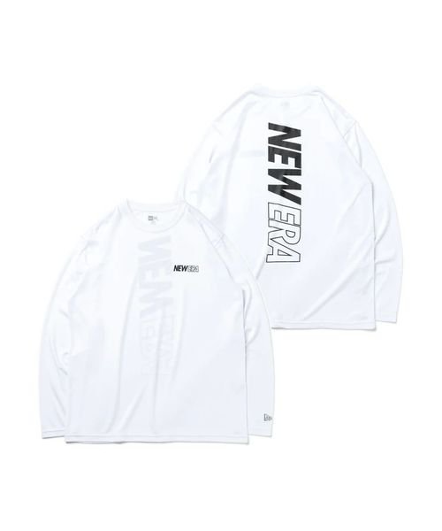 NEW ERA(ニューエラ)/PA LS TECH TEE BLK LOGO WHI/img01