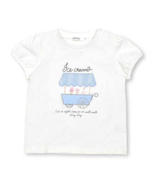 SLAP SLIP(スラップスリップ)/プリントパッチ刺しゅうモチーフ半袖Tシャツ(80~140cm)/img09